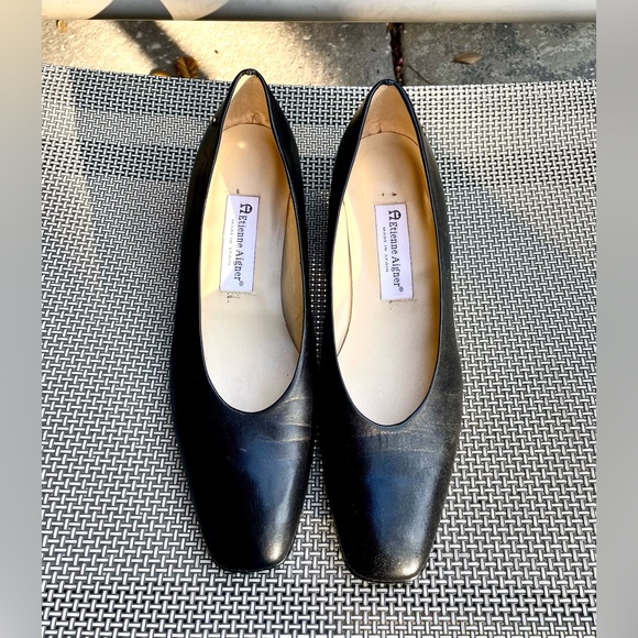 Etienne Aigner Shoes - *EUC* Etienne Aigner Sarah Pumps - Womens Size 10M - Black Leather -Made n Spain